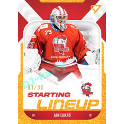 2022/23 Sportzoo ELH 2. série #SL-55 Jan Lukáš Starting Lineup 3rd Period xx/30