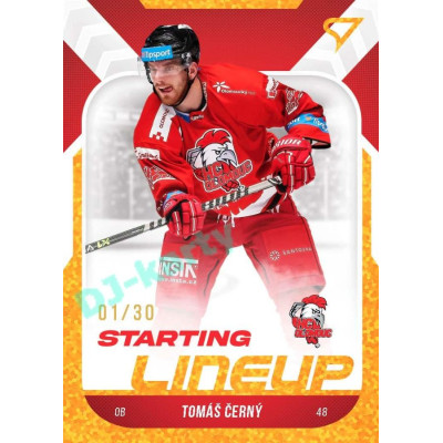 2022/23 Sportzoo ELH 2. série #SL-56 Tomáš Černý Starting Lineup 3rd Period xx/30
