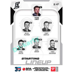 2022/23 Sportzoo ELH 2. série #SL-67 Štěpán Lukeš Starting Lineup 3rd Period xx/30