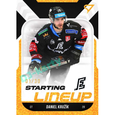 2022/23 Sportzoo ELH 2. série #SL-70 Daniel Kružík Starting Lineup 3rd Period xx/30