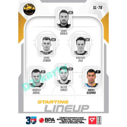 2022/23 Sportzoo ELH 2. série #SL-78 Andrej Kudrna Starting Lineup 3rd Period xx/30