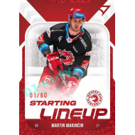 2022/23 Sportzoo ELH 2. série #SL-03 Martin Marinčin Starting Lineup 2nd Period xx/60