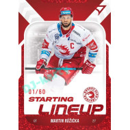 2022/23 Sportzoo ELH 2. série #SL-04 Martin Růžička Starting Lineup 2nd Period xx/60