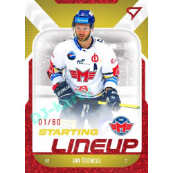 2022/23 Sportzoo ELH 2. série #SL-14 Jan Štencel Starting Lineup 2nd Period xx/60