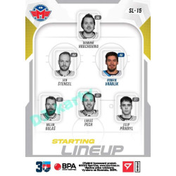 2022/23 Sportzoo ELH 2. série #SL-15 Roman Vráblík Starting Lineup 2nd Period xx/60