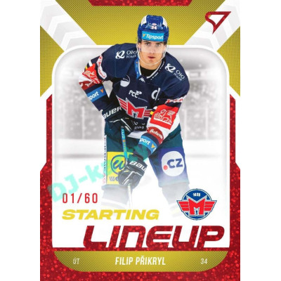 2022/23 Sportzoo ELH 2. série #SL-18 Filip Přikryl Starting Lineup 2nd Period xx/60