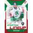 2022/23 Sportzoo ELH 2. série #SL-22 Pontus Aberg Starting Lineup 2nd Period xx/60