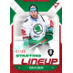 2022/23 Sportzoo ELH 2. série #SL-22 Pontus Aberg Starting Lineup 2nd Period xx/60