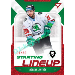 2022/23 Sportzoo ELH 2. série #SL-24 Róbert Lantoši Starting Lineup 2nd Period xx/60
