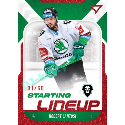 2022/23 Sportzoo ELH 2. série #SL-24 Róbert Lantoši Starting Lineup 2nd Period xx/60