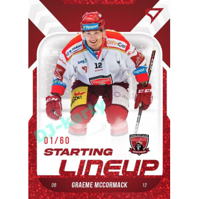 2022/23 Sportzoo ELH 2. série #SL-26 Greame McCormack Starting Lineup 2nd Period xx/60
