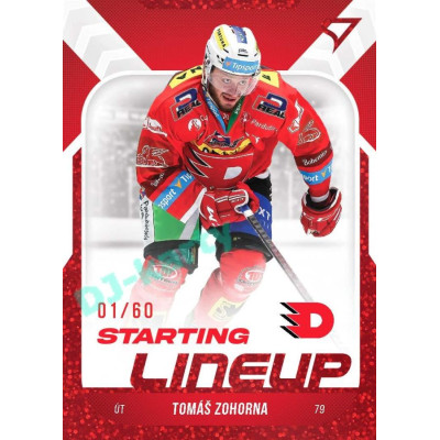 2022/23 Sportzoo ELH 2. série #SL-35 Tomáš Zohorna Starting Lineup 2nd Period xx/60