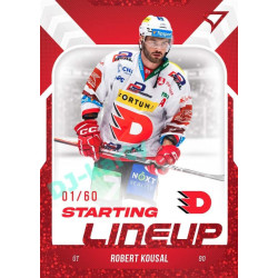 2022/23 Sportzoo ELH 2. série #SL-36 Robert Kousal Starting Lineup 2nd Period xx/60