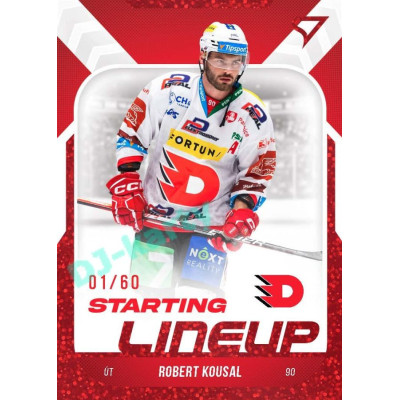 2022/23 Sportzoo ELH 2. série #SL-36 Robert Kousal Starting Lineup 2nd Period xx/60