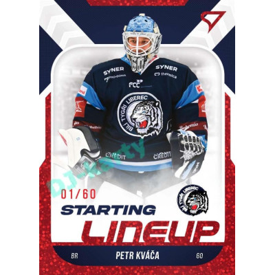 2022/23 Sportzoo ELH 2. série #SL-37 Petr Kváča Starting Lineup 2nd Period xx/60
