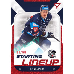 2022/23 Sportzoo ELH 2. série #SL-38 T.J. Melancon Starting Lineup 2nd Period xx/60