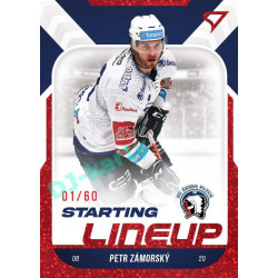 2022/23 Sportzoo ELH 2. série #SL-50 Petr Zámorský Starting Lineup 2nd Period xx/60