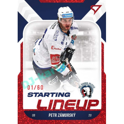 2022/23 Sportzoo ELH 2. série #SL-50 Petr Zámorský Starting Lineup 2nd Period xx/60