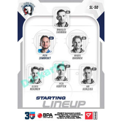 2022/23 Sportzoo ELH 2. série #SL-50 Petr Zámorský Starting Lineup 2nd Period xx/60