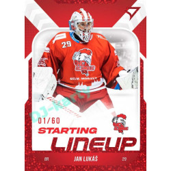 2022/23 Sportzoo ELH 2. série #SL-55 Jan Lukáš Starting Lineup 2nd Period xx/60