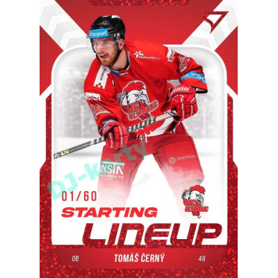 2022/23 Sportzoo ELH 2. série #SL-56 Tomáš Černý Starting Lineup 2nd Period xx/60