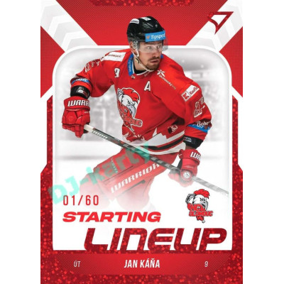 2022/23 Sportzoo ELH 2. série #SL-60 Jan Káňa Starting Lineup 2nd Period xx/60