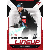 2022/23 Sportzoo ELH 2. série #SL-69 Tomáš Bartejs Starting Lineup 2nd Period xx/60