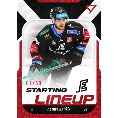 2022/23 Sportzoo ELH 2. série #SL-70 Daniel Kružík Starting Lineup 2nd Period xx/60