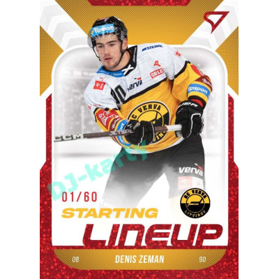 2022/23 Sportzoo ELH 2. série #SL-74 Denis Zeman Starting Lineup 2nd Period xx/60