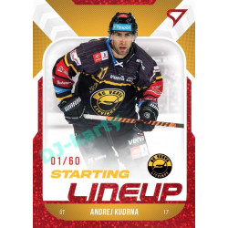 2022/23 Sportzoo ELH 2. série #SL-78 Andrej Kudrna Starting Lineup 2nd Period xx/60