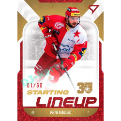 2022/23 Sportzoo ELH 2. série #SL-86 Petr Kadlec Starting Lineup 2nd Period xx/60