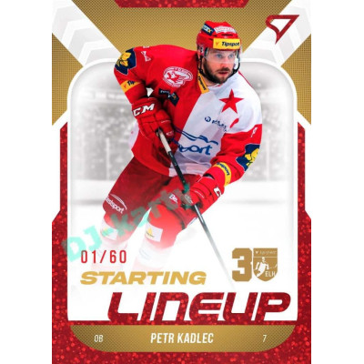 2022/23 Sportzoo ELH 2. série #SL-86 Petr Kadlec Starting Lineup 2nd Period xx/60