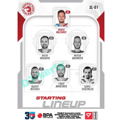 2022/23 Sportzoo ELH 2. série #SL-01 Marek Mazanec Starting Lineup