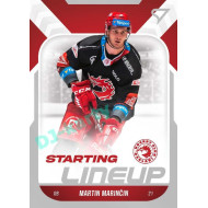 2022/23 Sportzoo ELH 2. série #SL-03 Martin Marinčin Starting Lineup