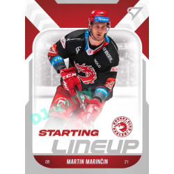 2022/23 Sportzoo ELH 2. série #SL-03 Martin Marinčin Starting Lineup