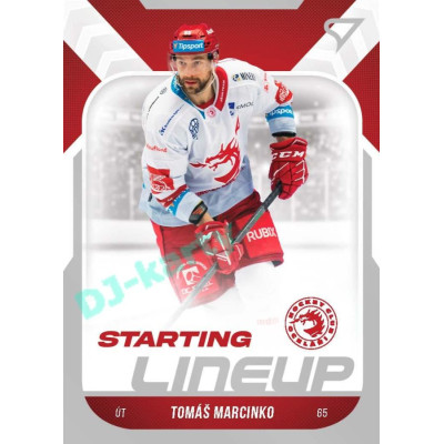 2022/23 Sportzoo ELH 2. série #SL-05 Tomáš Marcinko Starting Lineup