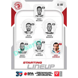 2022/23 Sportzoo ELH 2. série #SL-06 Daniel Voženílek Starting Lineup