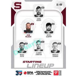 2022/23 Sportzoo ELH 2. série #SL-08 Adam Polášek Starting Lineup