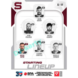 2022/23 Sportzoo ELH 2. série #SL-10 Michal Řepík Starting Lineup