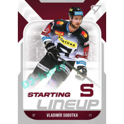 2022/23 Sportzoo ELH 2. série #SL-11 Vladimír Sobotka Starting Lineup