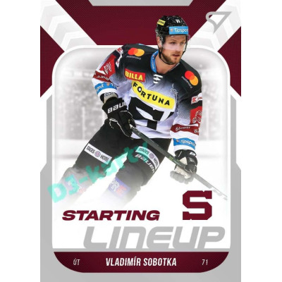 2022/23 Sportzoo ELH 2. série #SL-11 Vladimír Sobotka Starting Lineup