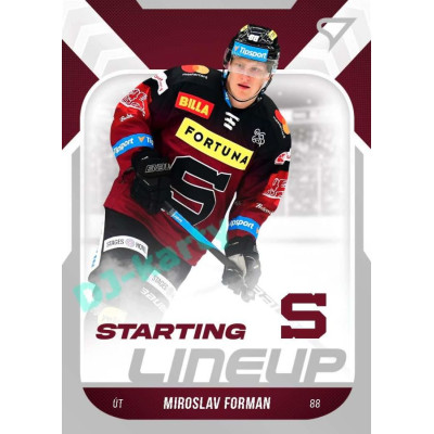 2022/23 Sportzoo ELH 2. série #SL-12 Miroslav Forman Starting Lineup