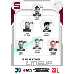 2022/23 Sportzoo ELH 2. série #SL-12 Miroslav Forman Starting Lineup