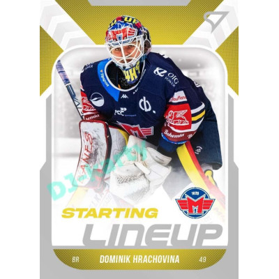 2022/23 Sportzoo ELH 2. série #SL-13 Dominik Hrachovina Starting Lineup