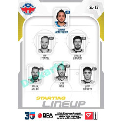 2022/23 Sportzoo ELH 2. série #SL-13 Dominik Hrachovina Starting Lineup