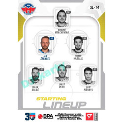 2022/23 Sportzoo ELH 2. série #SL-14 Jan Štencel Starting Lineup