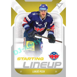 2022/23 Sportzoo ELH 2. série #SL-17 Lukáš Pech Starting Lineup