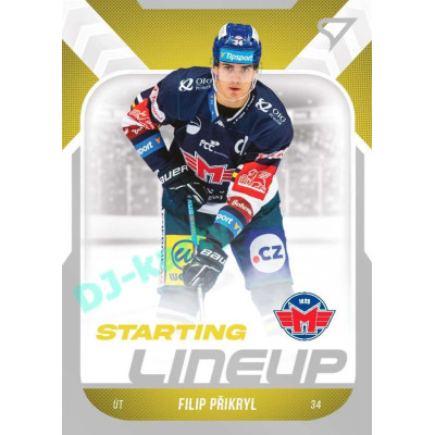 2022/23 Sportzoo ELH 2. série #SL-18 Filip Přikryl Starting Lineup