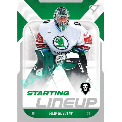2022/23 Sportzoo ELH 2. série #SL-19 Filip Novotný Starting Lineup