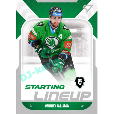 2022/23 Sportzoo ELH 2. série #SL-23 Ondřej Najman Starting Lineup
